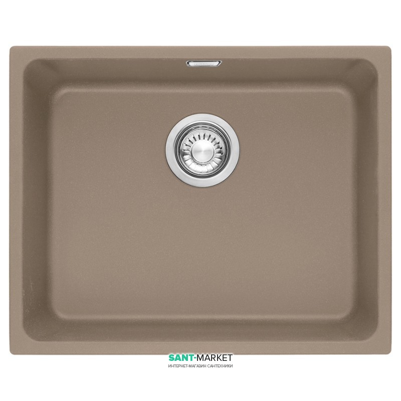 Мийка для кухні Franke Kubus KBG 110-50 монтаж під стільницю Fragranite мигдаль 125.0502.863