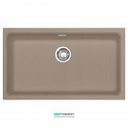 Мийка для кухні Franke Kubus KBG 110-70 монтаж під стільницю Fragranite мигдаль 125.0499.034