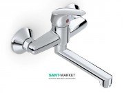 Смеситель для ванной Jika Talas однорычажный хром H3111N70042201