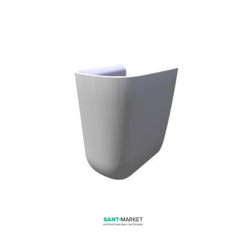 Полупьедестал для раковини Jika Zeta кераміка білий H8193910000001