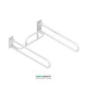 Поручні для ванної Jika Universum відкидні нержавіюча сталь білий H3897100000001