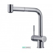 Змішувач для кухні Franke Logik Pull Out змішувач з виносним зливом латунь хром 115.0081.528