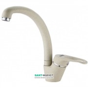 Смеситель для кухни Franke Vega однорычажный латунь покрытие Fragranit сахара 115.0275.362