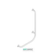 Поручень для ванної Jika Universum 75х45 см лівий білий H3897120000001