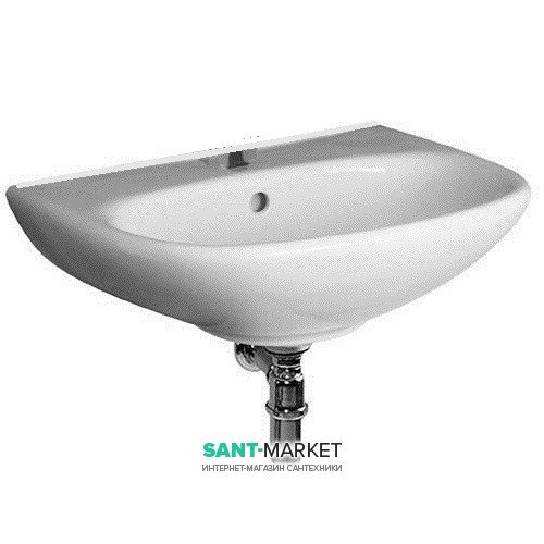 Раковина для ванної Jika Zeta 50х40 см підвісна без отвору H8103900001091