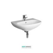 Раковина для ванної Jika Zeta 55х44 см підвісна кераміка білий H8103910001041