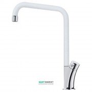 Смеситель для кухни Franke Galileo однорычажный латунь хром/белый 115.0289.844