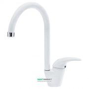 Смеситель для кухни Franke Platino однорычажный латунь покрытие Fragranit белый 115.0289.895