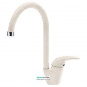 Смеситель для кухни Franke Platino однорычажный латунь покрытие Fragranit ваниль 115.0289.898