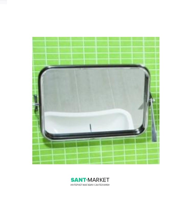 Зеркало для ванной Jika Universum регулируемое нержавеющая сталь H3897170030001