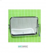 Зеркало для ванной Jika Universum регулируемое нержавеющая сталь H3897170030001