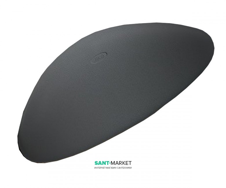 Подголовник для ванн Jika полиуретан тёмно-серый H2949800880001