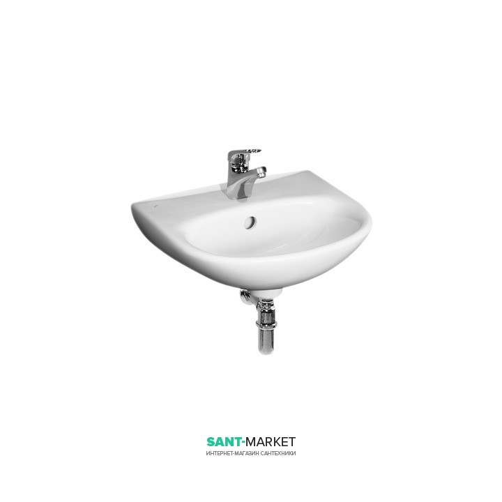 Раковина для ванної Jika Zeta 40х32 см підвісна кераміка білий H8153930001041