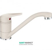 Смеситель для кухни Franke Novara-Plus однорычажный латунь покрытие Fragranit ваниль 115.0470.652