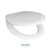Сидіння з кришкою для унітазу Jika Zeta Soft Close дюропласт білий H8932760000001