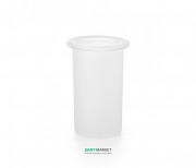 Cтакан для зубных щеток Lineabeta Baketo стекло матовое 55003.81