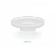 Мыльница для ванной Lineabeta Baketo стекло матовое 55004.81