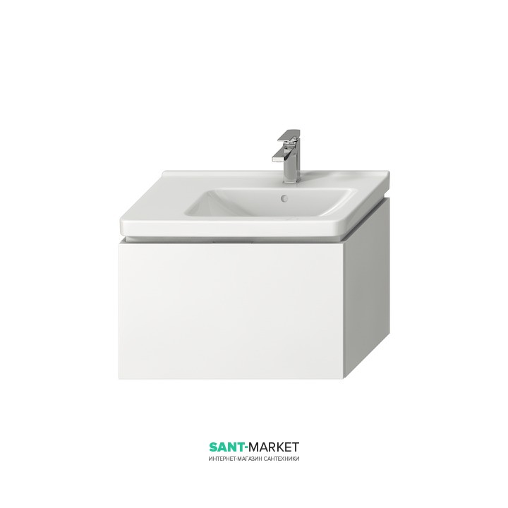 Тумба подвесная под раковину Jika Cubito 75 см белый H40J4253015001