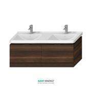 Тумба підвісна під раковину Jika Cubito 130 см венге H40J4274014611