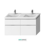 Тумба підвісна під раковину Jika Cubito 130 см білий H40J4274025001