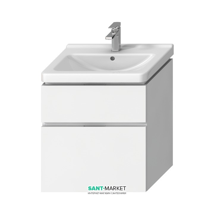 Тумба подвесная под раковину Jika Cubito 65 см белый H40J4244025001