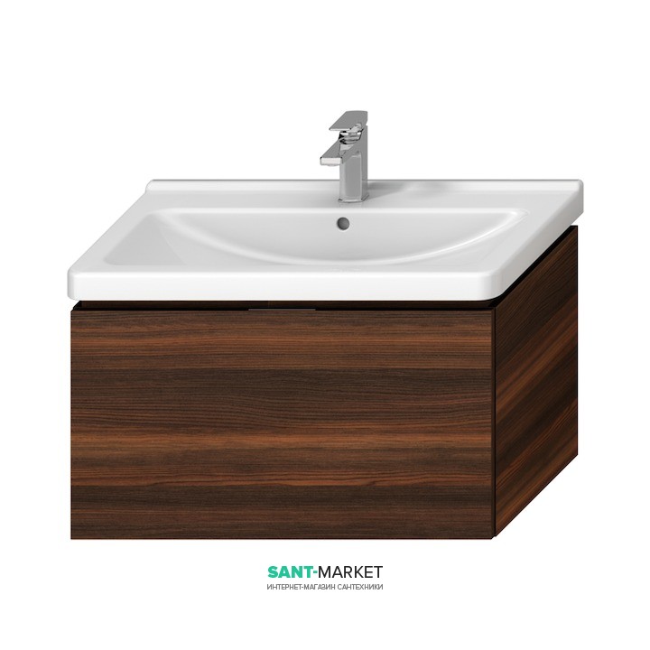 Тумба подвесная под раковину Jika Cubito 85 см венге H40J4263014611
