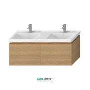 Тумба подвесная под раковину Jika Cubito 130 см дуб H40J4274015191
