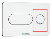 Декоративное кольцо для панели смыва Jika Modul PL8 матовый хром H8996460070001