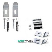 Комплект для крепления боковой панели Jika к прямоугольным ваннам Cubito/Lyra/Deep H2948310000001