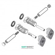 Комплект кріплень Jika EasyFit для підвісних унітазів і біде H8928380000001