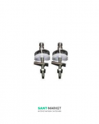 Петли для сидения с крышкой для унитаза Jika Pure хром H8914220000631