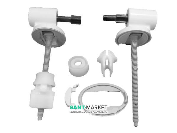 Петли с функцией Soft Close для крышки Jika Lyra Plus пластик белый H8943710000001