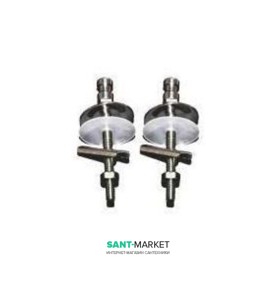 Петли для сидения с крышкой для унитаза Jika хром H8916120000631