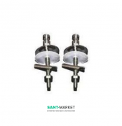 Петлі для сидіння з кришкою для унітазу Jika хром H8916120000631