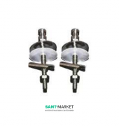 Петлі для сидіння з кришкою для унітазу Jika Mio хром H8907160000631