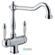 Змішувач для кухні Franke Byblos Двохважеля для водопровідної і фільтрованої води латунь хром 115.0370.682