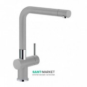 Смеситель для кухни Franke Active Plus однорычажный латунь покрытие Fragranite хром/серый камень 115.0373.818