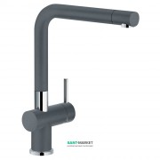 Смеситель для кухни Franke Active Plus однорычажный латунь покрытие Fragranite хром/графит 115.0373.820
