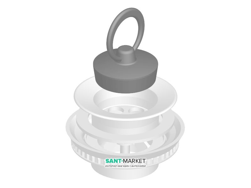 Пробка для выпускного отверстия раковины Jika нержавеющая сталь H8907390000631