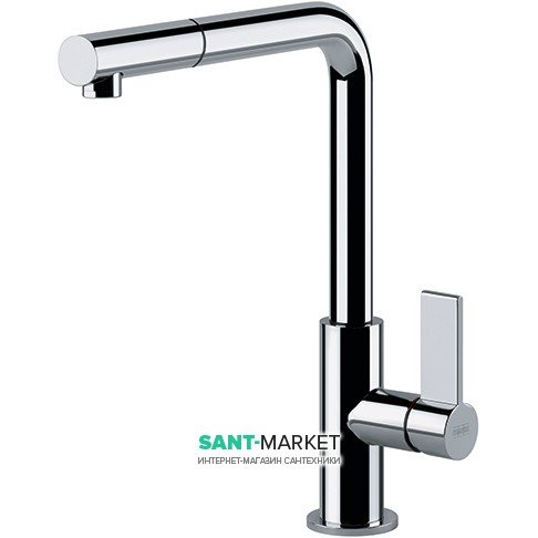 Смеситель для кухни Franke Neptune Evo однорычажный с выносным изливом латунь хром 115.0373.943