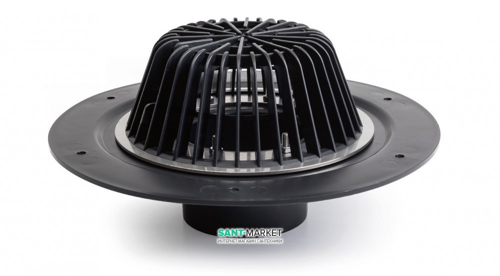 Гравитационная кровельная воронка МСН Vortex с подогревом SVG 005