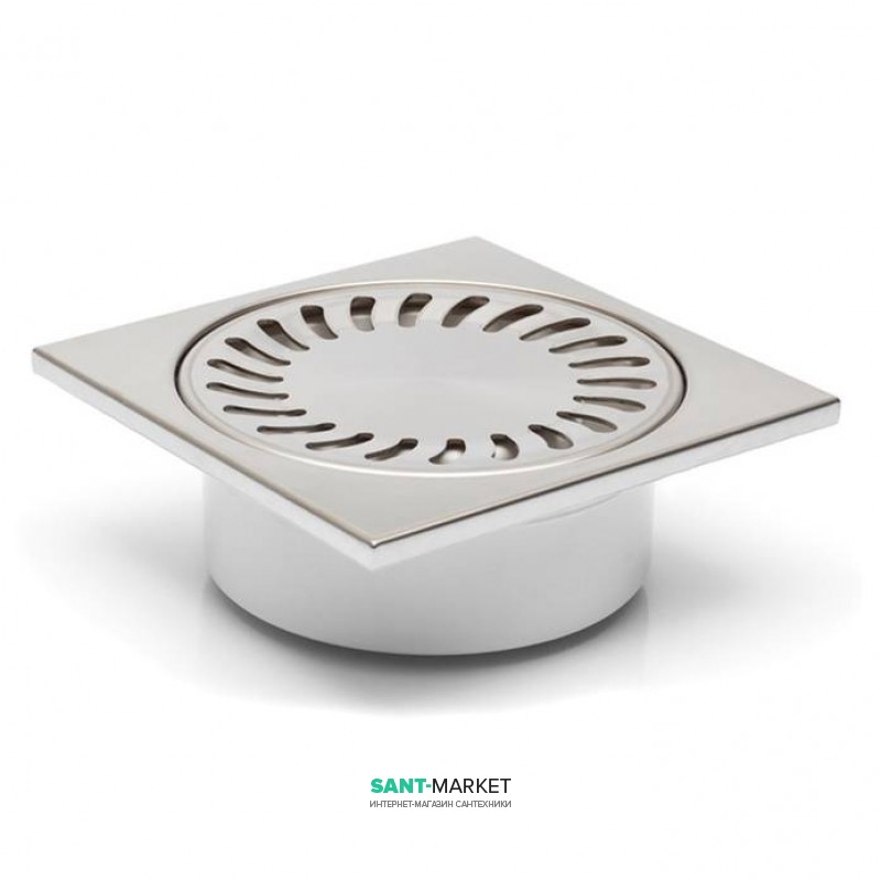 Зливний трап з гідрозатворів MCH з вертикальним випуском DN 50 білий 320 N