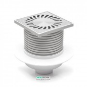 Зливний трап з сухим сифоном MCH Neptun з вертикальним випуском DN 50 нержавіюча сталь 420 XL