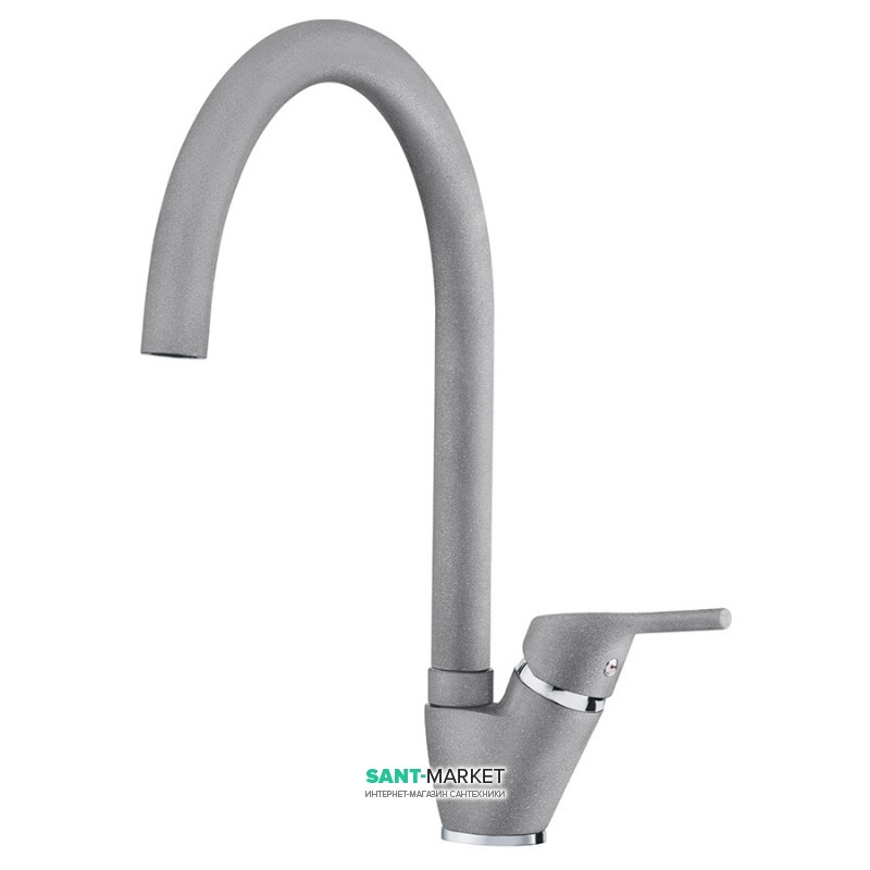 Смеситель для кухни Franke Antea однорычажный латунь серый камень 115.0523.623