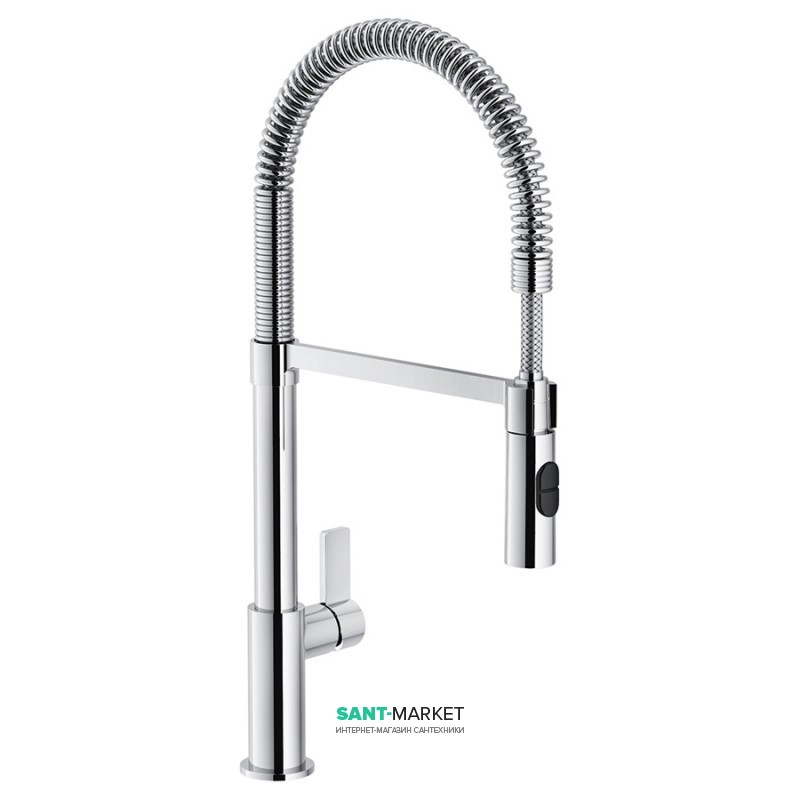 Змішувач для кухні Franke Fox Pro змішувач з виносним зливом латунь хром 115.0486.993