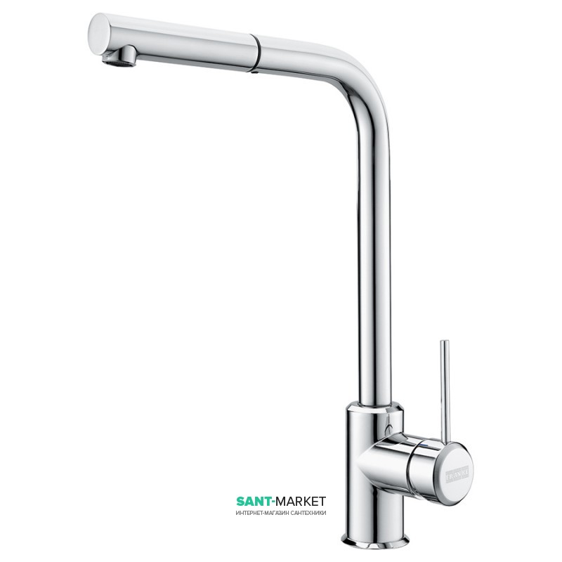 Змішувач для кухні Franke Sirius змішувач з виносним зливом латунь хром 115.0476.760