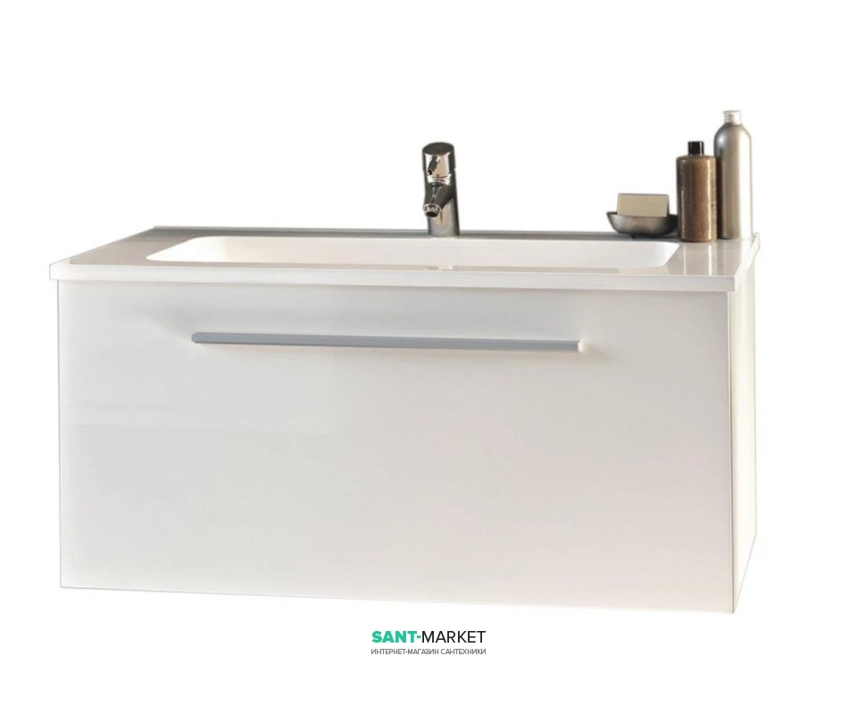 Тумба з раковиною Kolpa-san Hana 105 підвісна білий 524069