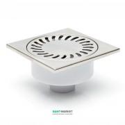 Зливний трап з сухим сифоном MCH Neptun з вертикальним випуском DN 50 нержавіюча сталь 320 XN