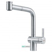 Смеситель для кухни Franke Atlas Neo Pull Out Spray однорычажный с выносным изливом нержавеющая сталь 115.0521.441