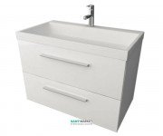 Тумба с раковиной Kolpa-san Jolie 90 подвесная белый 521525